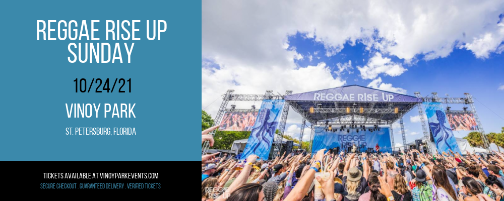 Reggae Rise Up - Sunday at Vinoy Park tickets Reggae Rise Up - Sunday at Vinoy Park