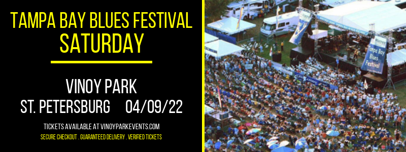 Tampa Bay Blues Festival - Saturday at Vinoy Park tickets Tampa Bay Blues Festival - Saturday at Vinoy Park