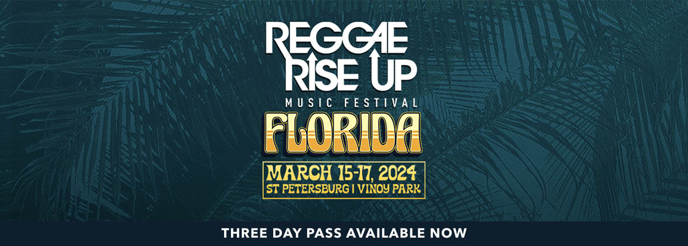 Reggae Rise Up Florida - 3 Day Pass at Vinoy Park