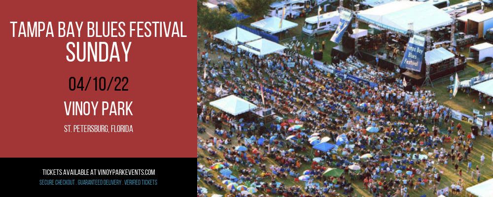 Tampa Bay Blues Festival - Sunday at Vinoy Park tickets Tampa Bay Blues Festival - Sunday at Vinoy Park