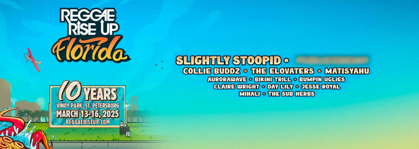 Reggae Rise Up Florida: Slightly Stoopid, Collie Buddz & The Elovaters – Friday