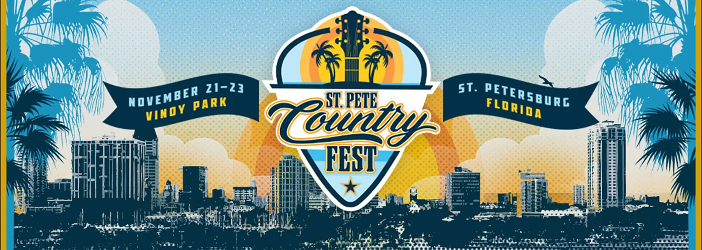 St. Pete Country Fest: The Red Clay Strays, Parker McCollum, & Treaty Oak Revival – 3 Day Pass