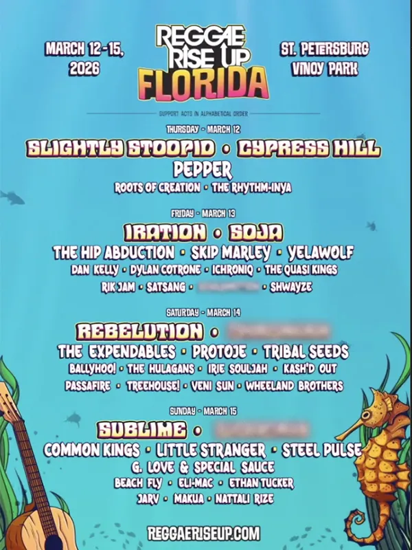 Reggae Rise Up Florida tickets