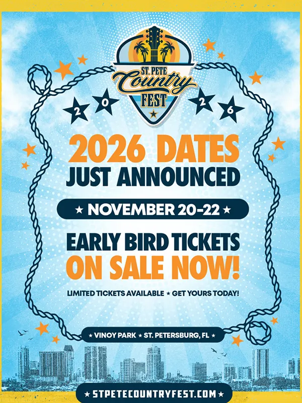 St. Pete Country Fest tickets